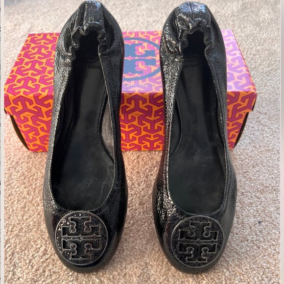 Tory Burch patent leather flats size 11 - Picture 1 of 3